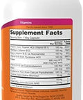 Now Supplements Vitamin B100 Energy Production Nervous System Health 250 Veg Capsules