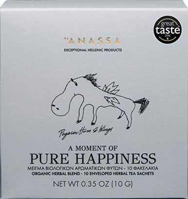 Anassa Organic Pure Happiness Herbal Blend 10 Teabags
