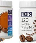 HMR 120 Chocolate & Mocha Shake Meal Replacement Powder | 12g Protein per Serving | Low Calorie Nutritional Drink for Healthy Weight Loss | 12 Servings Each | Delicious Chocolate & Mocha Flavors