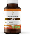 Secrets of the Tribe Onion 120 Capsules, Made with Vegetable Capsules and Onion (Allium Cepa) Dried Bulb (120 Capsules)