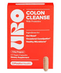 O Positiv Uro Colon Cleanse 7-Day Probiotic Routine For Healthy Bowel Movements & Relief From Occasional Constipation With Probiotics Senna Extract Marshmallow Extract Magnesium Oxide 14 Servings