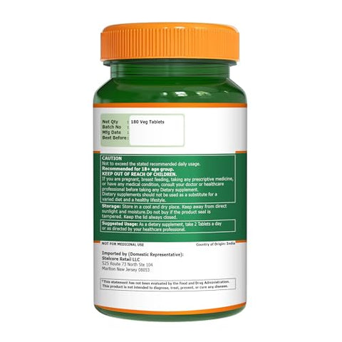 Pure Nutrition Magg - Chelated Magnesium Glycinate 180 Tabs 440 Mg Elemental Magnesium Per Serving High Absorption Formula For Daily Wellness