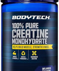 Bodytech Creatine Monohydrate Capsules Micronized For Maximum Absorption Supports Muscle Strength & Power Convenient Capsule Form (100 Capsules)