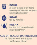 Dr Teal'S Epsom Magnesium Salt SoakGlow & Radiance With Vitamin C & Citrus Essential Oils3 Lbs