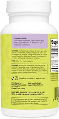 Wellah Iron Supplement For Women (65Mg) 180 Capsules With Vitamin C Vitamin B12 and Folate