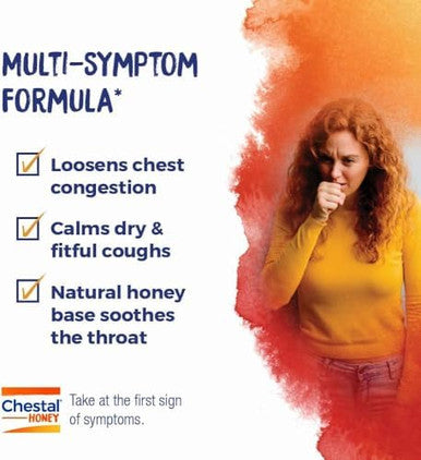 Boiron Chestal Honey Adult Cold And Cough Syrup For Nasal And Chest Congestion Runny Nose And Sore Throat Relief 6.7 Fl Oz (Pack Of 2)