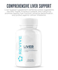 Revive Md Natural Liver Cleanse Detox & Repair Supplement 120 Capsules