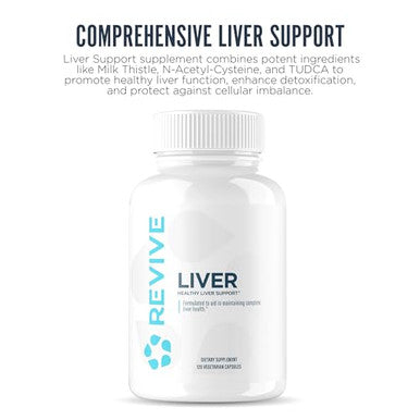 Revive Md Natural Liver Cleanse Detox & Repair Supplement 120 Capsules