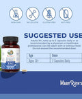 Maryruth'S Complete Gut Health Capsules 5 Probiotic Blend Butyrate Corebiome Vegan Gut Support Support Gastrointestinal Health & Microbiome 2 Capsules Daily 30 Servings