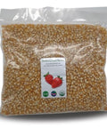 Yellow Popcorn Popping Corn, 5 Pounds Kernels, USDA Certified Organic, Non-GMO Bulk, Product of USA, Mulberry Lane Farms