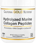 California Gold Nutrition Collagen Peptides Powder With Hyaluronic Acid Support For Healthy Hair Skin Nails Joints And Bones Nongmo Gluten And Dairy Unflavored 17.64 Oz (500 G)