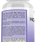 Zinc 50Mg - Zinc Picolinate Immune Health Support Supplement 120 Veggie Capsules For Adults And Kids Vitamin, Well-Absorbed High Potency Pure Zinc Supplements - 50Mg Per Serving