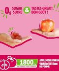 Apple Cider Vinegar Gummies With The Mother Sugar Gummies Helps Digestion Keto Friendly Vegan Nongmo And Gluten 600Mg Natural Acv Gummies 90 Days Supply