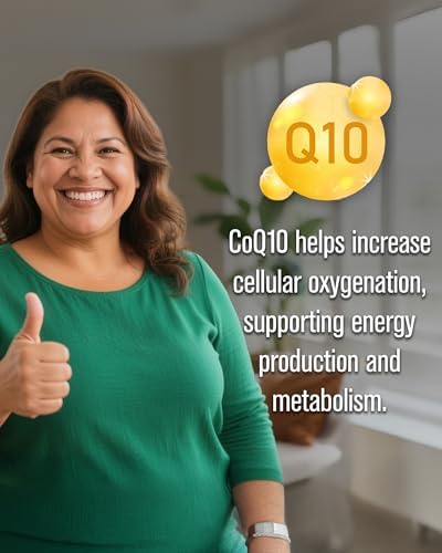 NaturalSlim Coconut Oil with CoQ10 - MCT Oil Organic Coconut Oil for Baking, Mixing with Shake, Smoothies, Coffee, or Ingest Directly - Boost Energy, Metabolism and Immune System Fresh Flavor