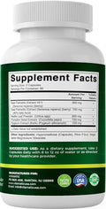 Vitamatic Saw Palmetto Extract for Men and Women 180 Veg Capsules Made with Pumpkin Seed Pygeum Nettle Leaf Made in The USA Promotes Healthy Prostate Function