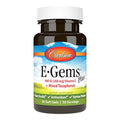 Carlson Labs EGems Plus Natural Vitamin E 400 IU 50 Softgels