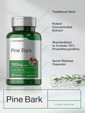 Horbaach Pine Bark Extract Capsules 120 Count
