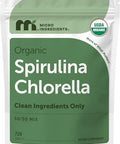Micro Ingredients Organic Spirulina Chlorella Tablets 720 Count