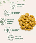 Micro Ingredients Ginger Root With Mct Oil 360 Softgels Fresh Ginger Root Extract Herbal Supplements For Women & Men Non-Gmo Gluten Free Soy Free