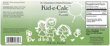 Christopher'S Original Formulas Kidecalc Calcium Formula 2 Oz Liquid