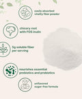 Micro Ingredients Vitality Prebiotic Fiber Powder 1Lb Easy Mix Powder For Digestive & Gut Health Daily Prebiotic Soluble Fiber Supplement For Women And Men Unflavored Sugar Free & Vegan