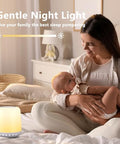 Easysleep White Noise Machine Baby Sound Machine For Sleeping With 12 Night Light Colors 30 Soothing Sounds 4 Timer Portable Sleep Machine For Kids Baby Adults Smart App Control Touch Control