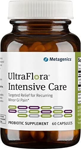 Metagenics UltraFlora Intensive Care Probiotic Occasional GI Discomfort | 60 Count
