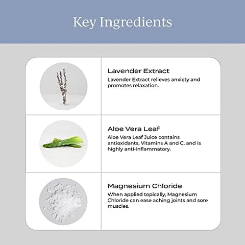 Cymbiotika Topical Magnesium Oil Spray For Body Usa Made Supplement For Leg Cramps Muscle Joint Health & Sleep Support Includes Magnesium Chloride Lavender Extract Aloe Vera Skin Applicator