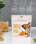 SAYSO Dehydrated Oranges | Dried Fruit Slices for Cocktail or Mocktail Garnish for Drinks | Premium Quality Citrus | Single Ingredient, Hand Selected, 12 Slices