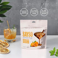 SAYSO Dehydrated Oranges | Dried Fruit Slices for Cocktail or Mocktail Garnish for Drinks | Premium Quality Citrus | Single Ingredient, Hand Selected, 12 Slices