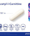 Pure Encapsulations AcetylLCarnitine 250 mg 60 vcaps