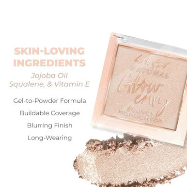L.A. Girl Glow Envy Bouncy Bronzer For Women Natural Glow Bronzer For Makeup With Goodness Of Jojoba Oil Squalene & Vitamin E Longwearing Natural Airbrushed Finish Bronzer (Pack Of 1)