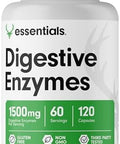 Bucked Up Digestive Enzymes (1500 Mg) Essentials (60 Servings 120 Capsules)