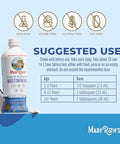 Maryruth's Nighttime Multimineral (Coconut & Multivitamin Liquid + Hair Growth (Peach 32Oz