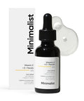 Minimalist Vitamin C+E+Ferulic Acid 16% Face Serum For Brightening & Anti Aging | Reduces Skin Damage & Redness To Brighten Dull Complexion | For All Skin Types | For Women & Men | 0.68 Fl Oz / 20 Ml