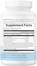 Zinc Carnosine 75Mg 240 Veggie Capsules 10In1 Zinc Supplements For Men and Women With Glutamine Dgl Licorice Quercetin Slippery Elm Bark and Ginger Root NonGmo Gluten