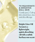 Sky Organics Bright Glow Face Serum, Vitamin C Serum, Rejuvenate Dull Skin, Hydrating, Promotes Brighter-Looking Complexion, Skin Care With Vitamin E, Organic Jojoba Oil & Rosehip Oil, 1 Fl Oz W Ebook