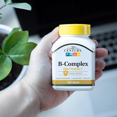 21St Century Healthcare B Complex Plus Vitamin C Tablets 100 Count (Pack Of 1)