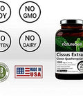 2 Pack NatureBell Cissus Quadrangularis Capsules 1000mg Per Serving 180 Capsules Per Bottle Premium Cissus Capsules Support Joint Tendon Bone Skin Hair and Cartilage No GMOs