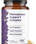 Smnutrition Menopause Support Gummies Hormone Balance Relief For Hot Flashes Night Sweats Mood Swings & Bloating With Phytoestrogen Soy Vitamin D3 Paba Biotin Vegetarian Gluten 60 Count