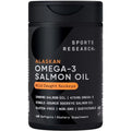 Sports Research Supplements Pack - Omega 3 Salmon Oil Vegan Vitamin D 5000Iu & Mk7 Vitamin K 100Mcg Vitamin B-Complex