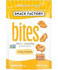 Snack Factory Honey Mustard Bites, 9 Oz Bag