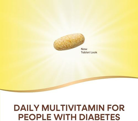 NatureS Way Alpha Betic Diabetic Multivitamin For Daily Nutritional Support With BVitamins For Energy Metabolism Support Alpha Lipoic Acid Taurine Lutein 30 Tablets