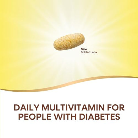 Nature'S Way Alpha Betic Diabetic Multivitamin For Daily Nutritional Support With B-Vitamins For Energy Metabolism Support Alpha Lipoic Acid Taurine Lutein 30 Tablets