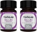 Twinlab Vitamin D3 1000 + K2 Dots - Bone & Heart Health - Immune Support - 25 Mcg 60 Tablets (1000 Iu) (2 Pack)