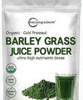 Micro Ingredients Organic Barley Grass Juice Powder 10 Ounce Cold Pressed Us Grown Immune Vitamin Fibers Minerals Antioxidants And Protein Vegan
