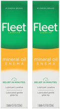 Fleet Laxative Mineral Oil Enema 4.5 Fl Oz (Pack Of 2)