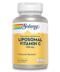 SOLARAY Liposomal Vitamin C 500mg Enhanced Absorption Vitamin C Liposomal Blend with Fatty Acids Antioxidant and Immune Support Supplement Vegan 60Day 100 Servings 100 VegCaps