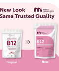 Micro Ingredients Vitamin B12 5000 Mcg Methylcobalamin 240 Chewable Tablets Fast Dissolve Natural Strawberry Flavor Vegan Non-Gmo Gluten Free