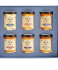 Savannah Bee Company Blossom to Bottle - 6 Jars of Different Varieties of Organic Honey in Unique Packaging